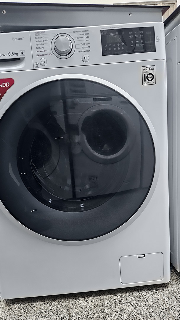 Automatická pračka LG Steam, parní, display, – Automatické pračky | Elektro Bazar Liberec