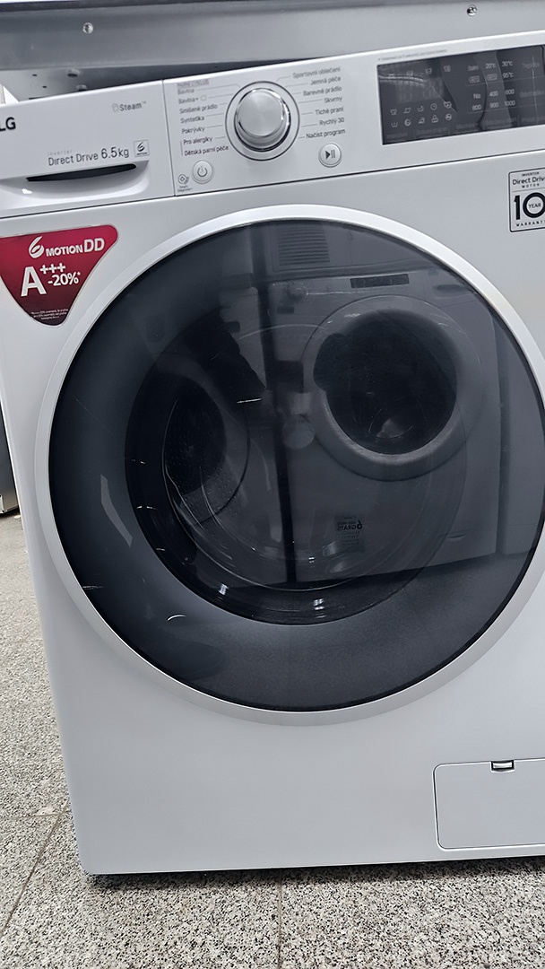 Automatická pračka LG Steam, parní, display, – Automatické pračky | Elektro Bazar Liberec