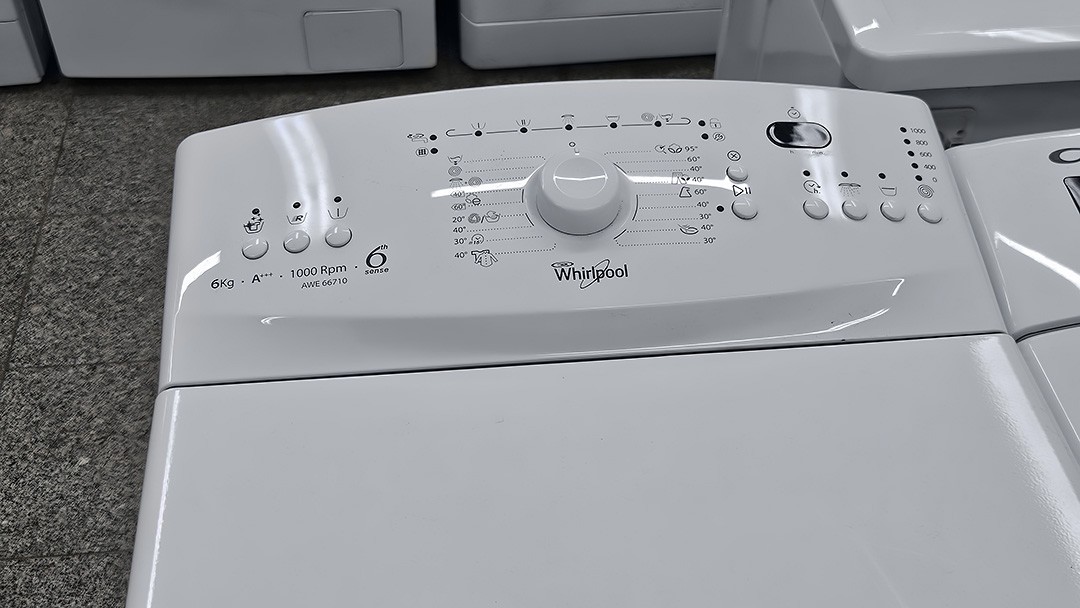 Automatická pračka WHIRLPOOL 6th Sense, 6kg – Automatické pračky | Elektro Bazar Liberec